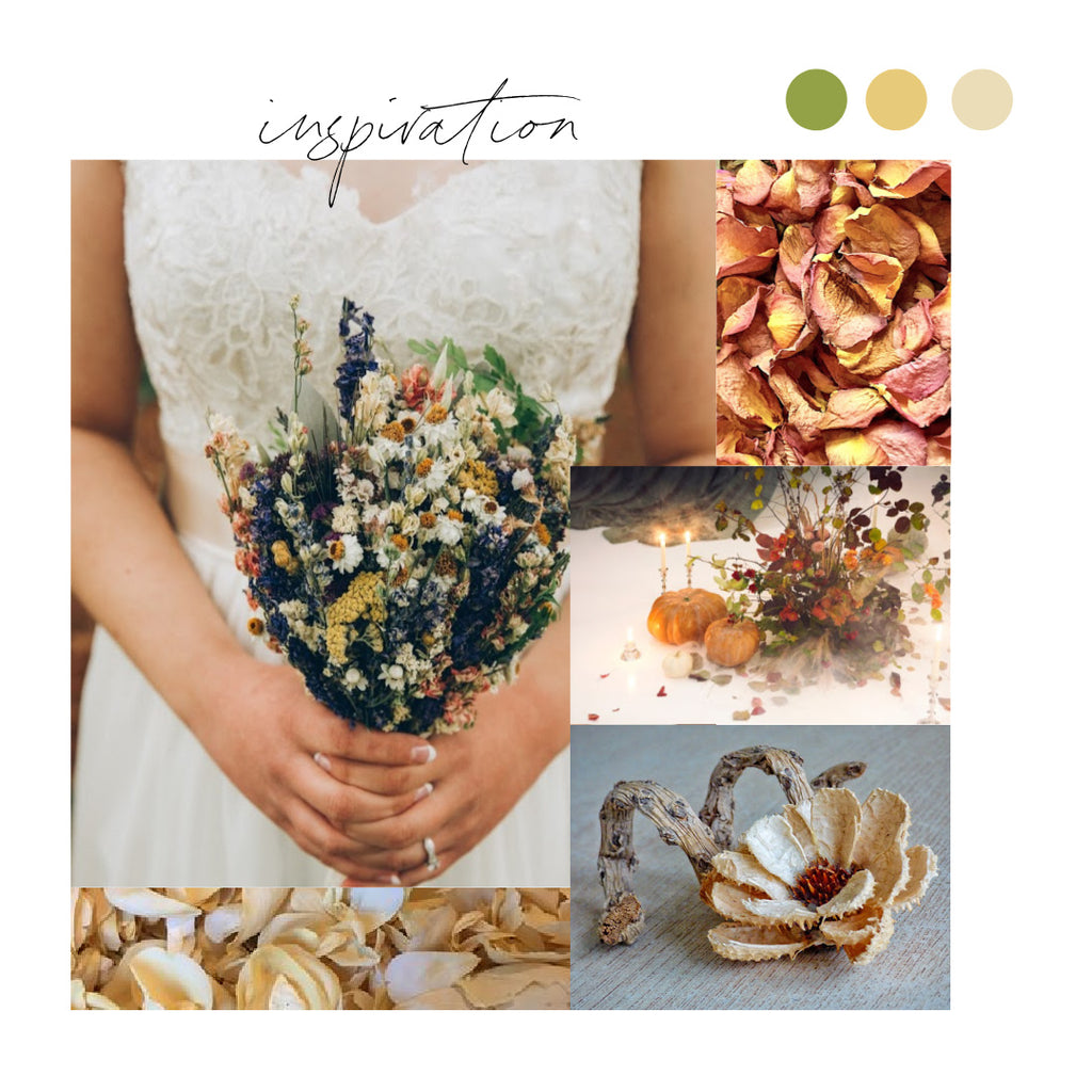 Dried Flower Trend For Weddings